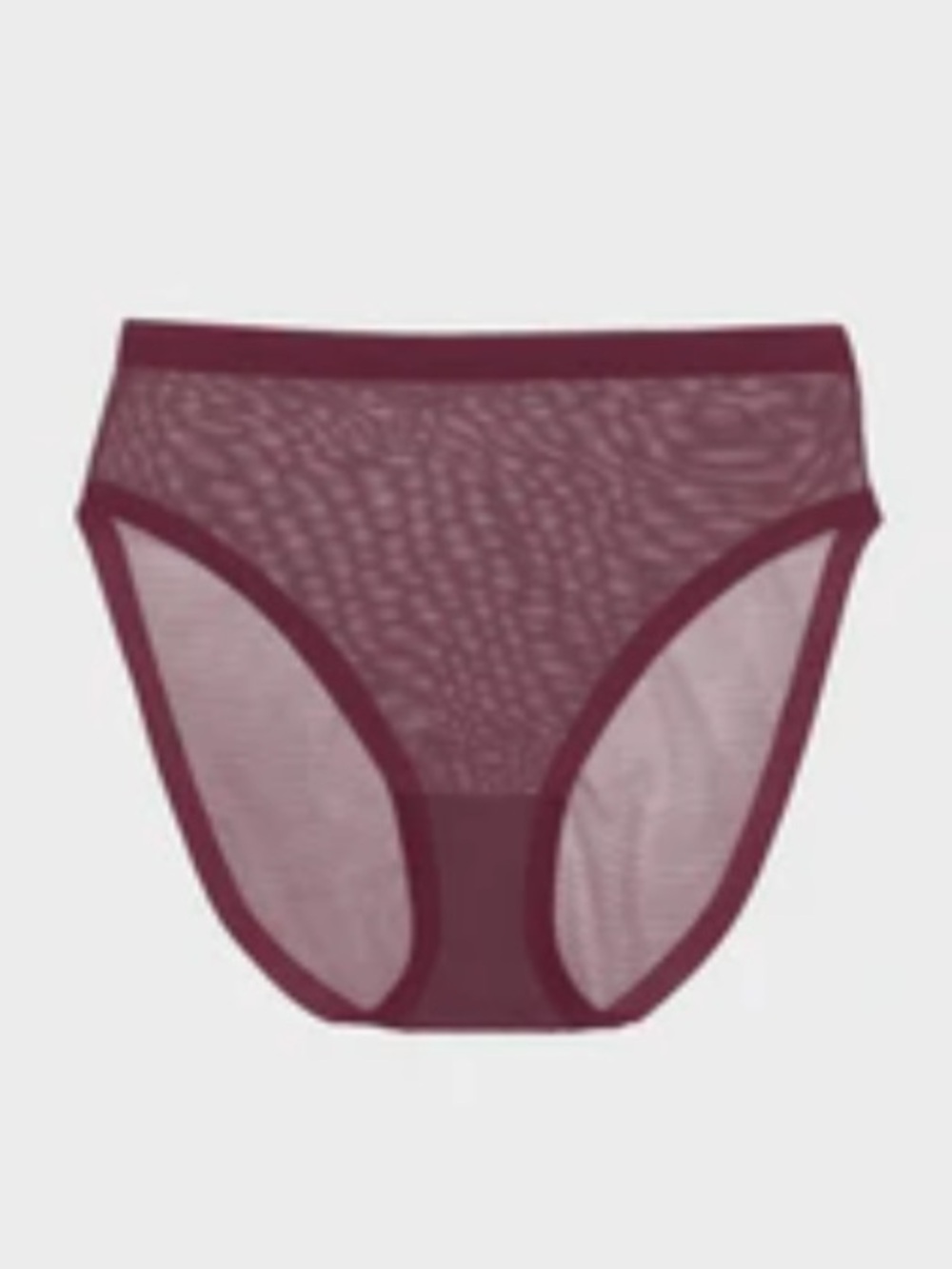 EBY Grape Wine Mesh High Cut Highwaisted
Size: lg